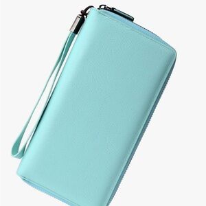 Elegant Aqua Women's Wallet